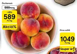 Tesco Őszibarack ajánlat