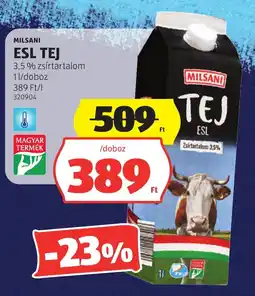 ALDI Milsani tej ajánlat