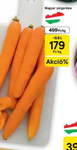 Tesco Magyar sárgarépa ajánlat