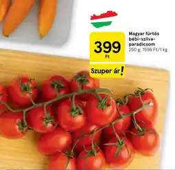 Tesco Magyar fürtös bébi-szilva-paradicsom ajánlat