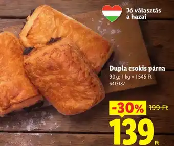 Lidl Dupla csokis párna ajánlat