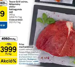 Tesco Tesco Grill zsíros sajt ajánlat