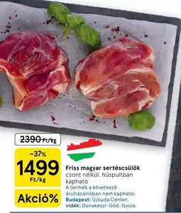 Tesco Friss magyar sertéscsülök ajánlat