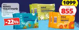 ALDI Kokett nedves toalettpapír ajánlat