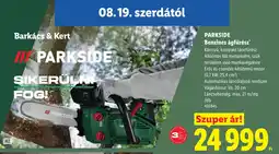 Lidl Parkside benzines ágfűrész ajánlat