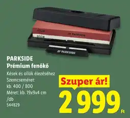 Lidl Parkside prémium fenőkő ajánlat