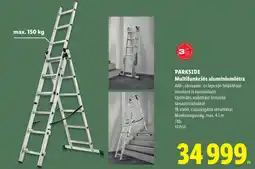 Lidl Parkside multifunkciós alumíniumlétra ajánlat
