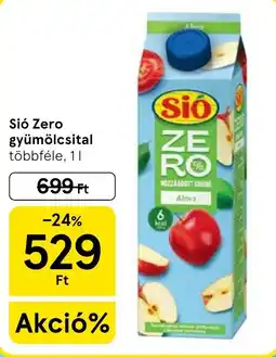 Tesco Sió gyümölcsital ajánlat