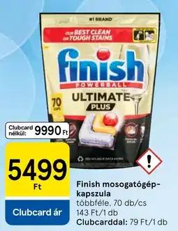 Tesco Finish mosogatógép-kapszula ajánlat