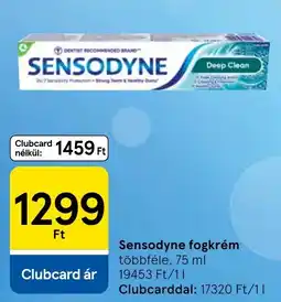 Tesco Sensodyne fogkrém ajánlat