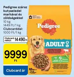 Tesco Pedigree száraz kutyaeledel ajánlat