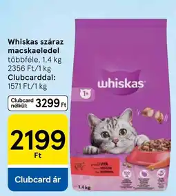 Tesco Whiskas száraz macskaeledel ajánlat