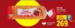 Lidl Tastino toast szeletek ajánlat