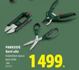 Lidl Parkside kerti olló ajánlat