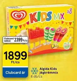 Tesco Algida kids jégkrémmix ajánlat