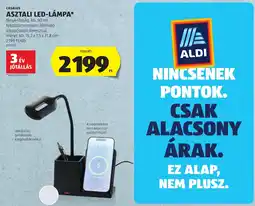 ALDI Casalux asztali led-lámpa ajánlat