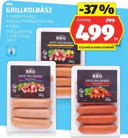 ALDI bbq grillkolbász ajánlat