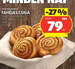 ALDI Fahéjas csiga ajánlat