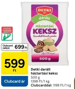 Tesco Detki darált háztartási keksz ajánlat