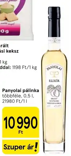 Tesco Panyolai pálinka ajánlat