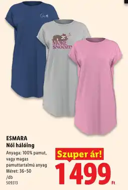 Lidl Esmara női hálóing ajánlat