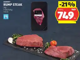ALDI Gourmet rump steak ajánlat