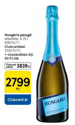 Tesco Hungaria pezsgő ajánlat