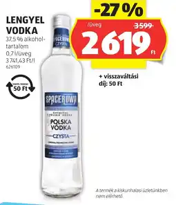 ALDI Spacerowa vodka ajánlat