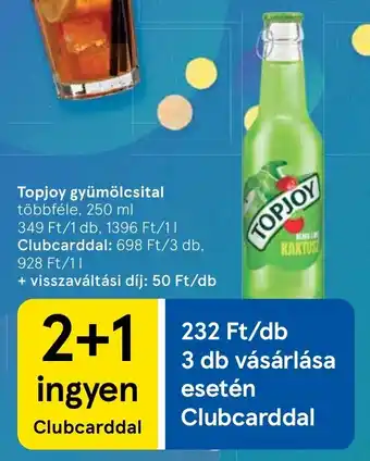 Topjoy gyümölcsital