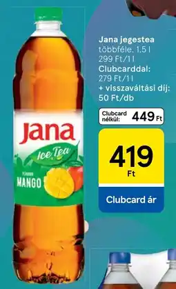 Tesco Jana jegestea ajánlat