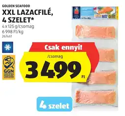 ALDI Golden Seafood XXL Lazacfilé ajánlat