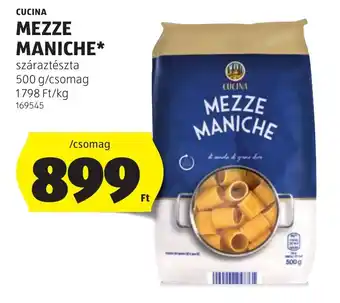 Cucina mezze maniche