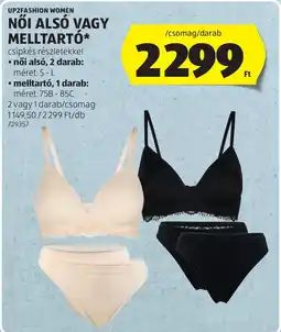 ALDI Up2fashion women női alsó vagy melltartó ajánlat