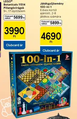 Tesco lego botanicals 11514 pillangóvirágok ajánlat