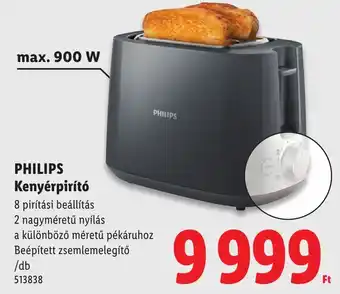 Philips kenyérpirító