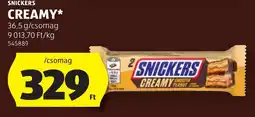 ALDI snickers creamy ajánlat