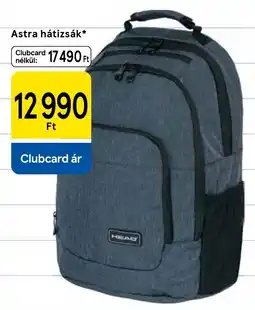 Tesco Head astra hátizsák ajánlat