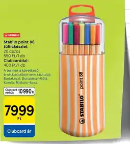 Tesco Stabilo point 88 ajánlat