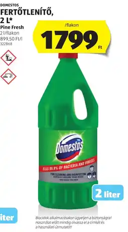ALDI Domestos fertőtlenítő ajánlat