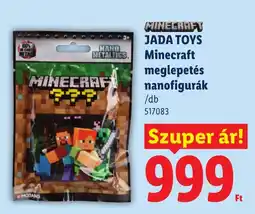 Lidl Jada toys minecraft meglepetes nanofigurak ajánlat