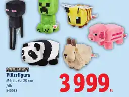 Lidl Minecraft plüssfigura ajánlat