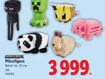 Minecraft plüssfigura