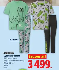 Lidl Gyermek pizsama ajánlat