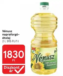 Tesco Vénusz napraforgó-étolaj ajánlat