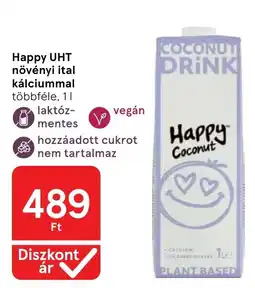 Tesco Happy növényi ital ajánlat