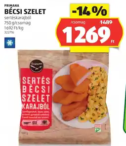ALDI Primana bécsi szelet ajánlat