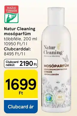 Tesco Natur Cleaning mosóparfüm ajánlat