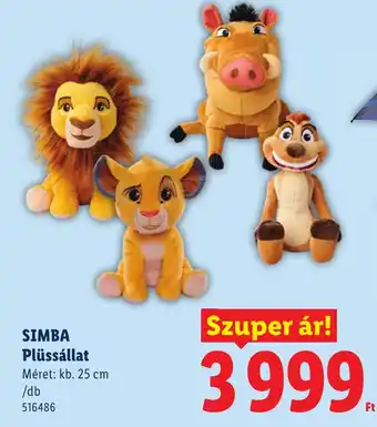 Simba plüssállat