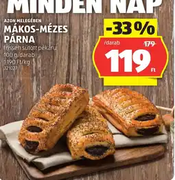 ALDI Mákos-mézes párna ajánlat