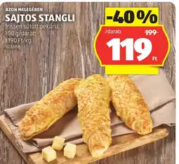 ALDI Azon Melegeben Sajtos stangli ajánlat